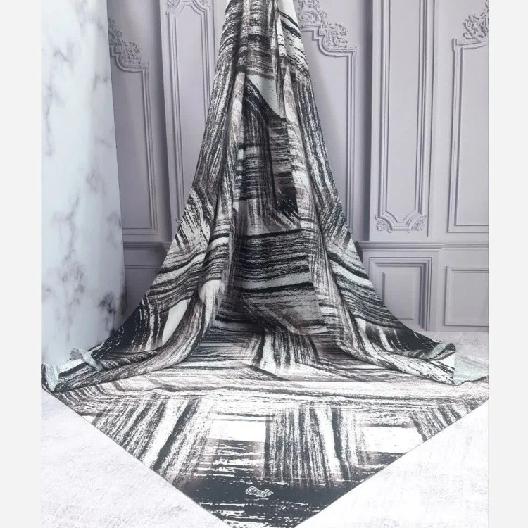 روسری طرح آبرنگی زنانه شیک و زیبا