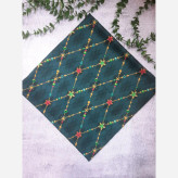 روسری طرح جواهر نخ کاستوم سیتو قواره بزرگ 140 سانتیمتر چرخدوز