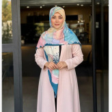 روسری طرح مرجان سایز 140 جنس نخ کاستوم سیتو چرخ دوز