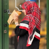 روسری طرح دنیز سایز 140 نخی کاستوم سیتو مناسب روزمره و مهمانی