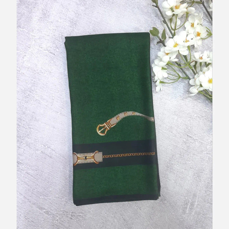 روسری طرح دیانا طوسی سیتو قواره بزرگ 140 سانتیمتر جنس نخ کاستوم لیز نیست