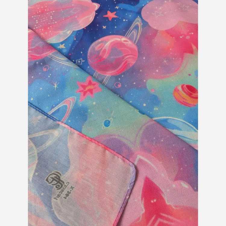 روسری طرح گلکسی قواره بزرگ 140 زنانه