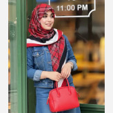 روسری طرح دنیز سایز 140 نخی کاستوم سیتو مناسب روزمره و مهمانی