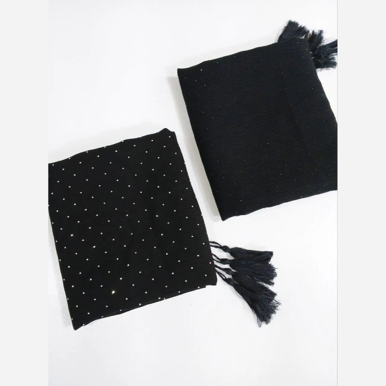 شال مشکی کریشه درختی