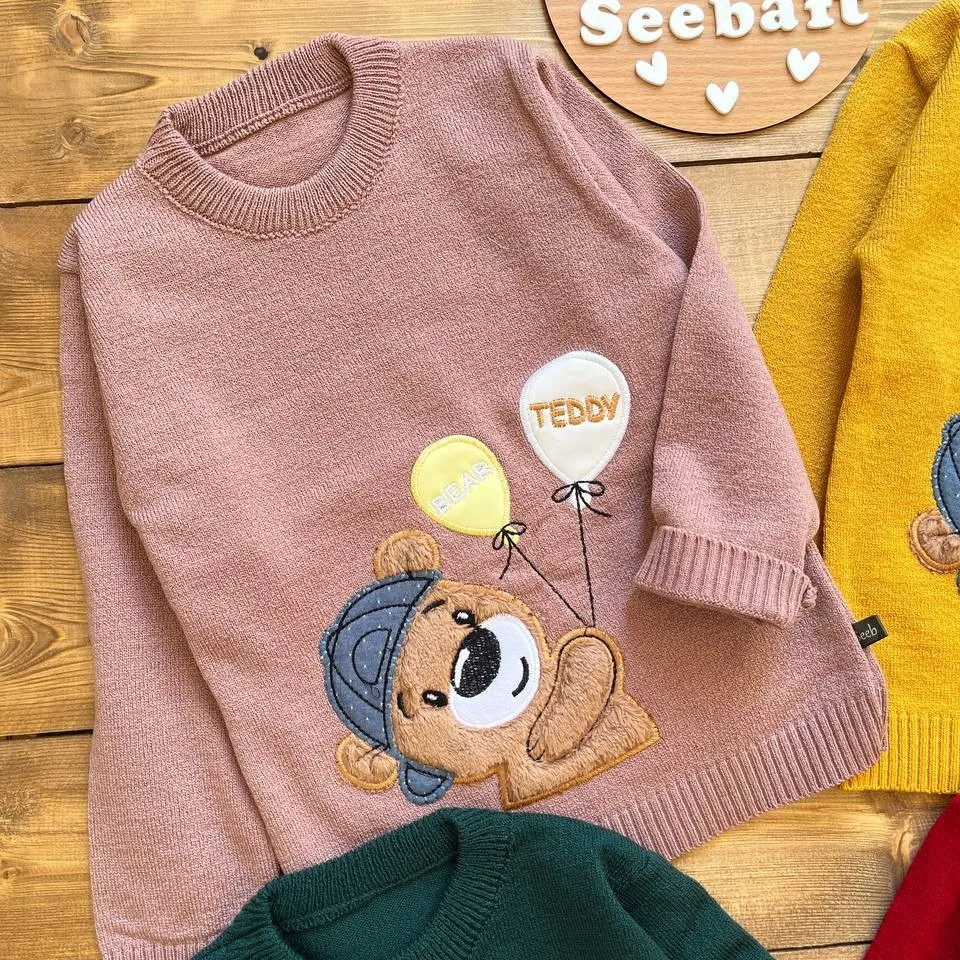 بلوز بافت گپ اسپرت خواهر و برادری در 4رنگ و سایز1تا6سال