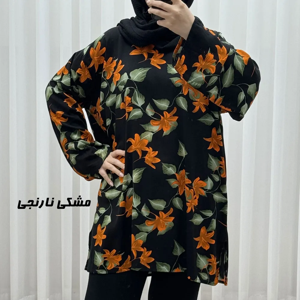 تونیک نخی طرحدار کد A1790