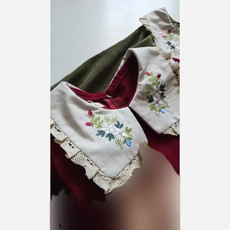 پیراهن انار مخصوص شب یلدا🤩از 2 الی 9سال
