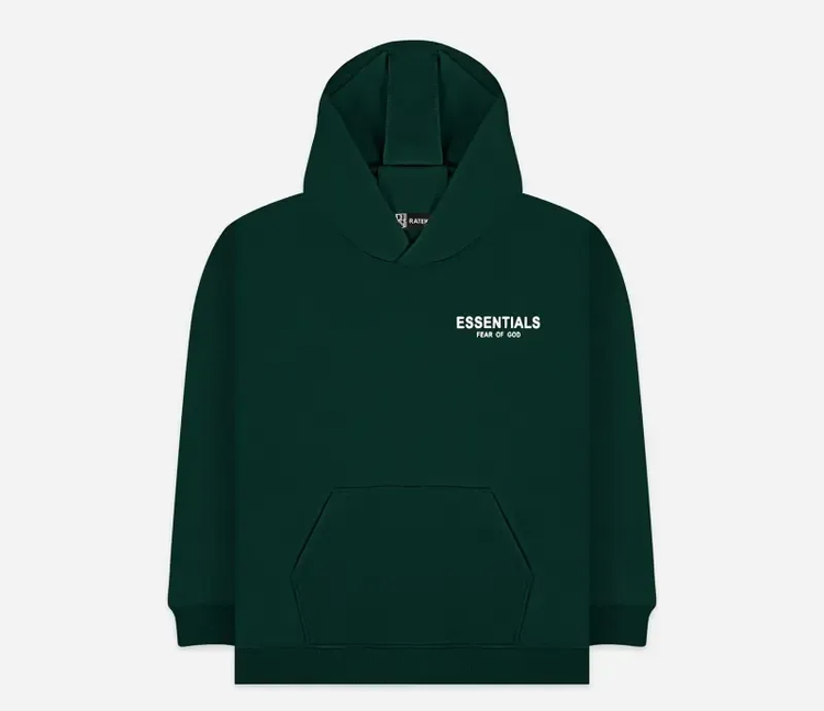 هودی پشت چاپ طرح FEAR OF GOD دورس توکرک لاکرا دار حوله ای