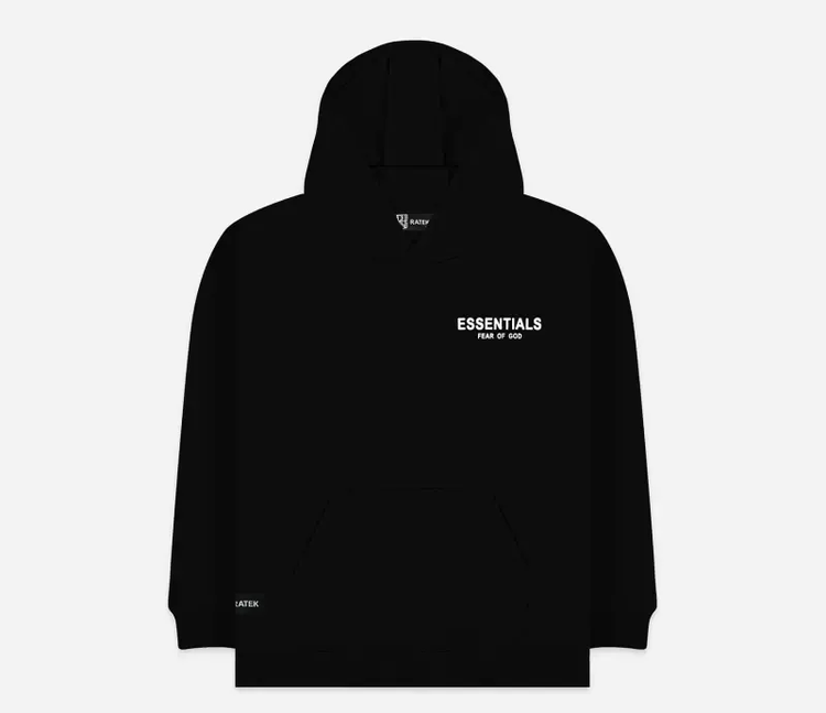 هودی پشت چاپ طرح FEAR OF GOD دورس توکرک لاکرا دار حوله ای